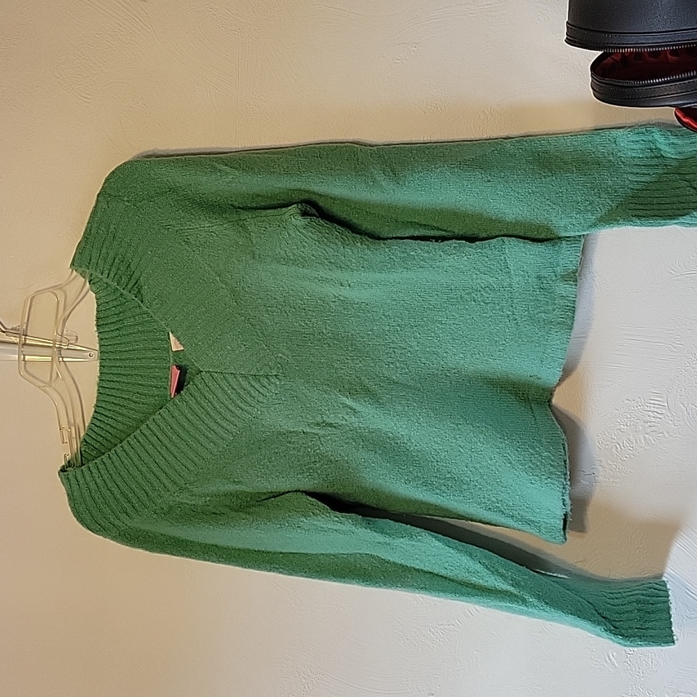 Green sweater